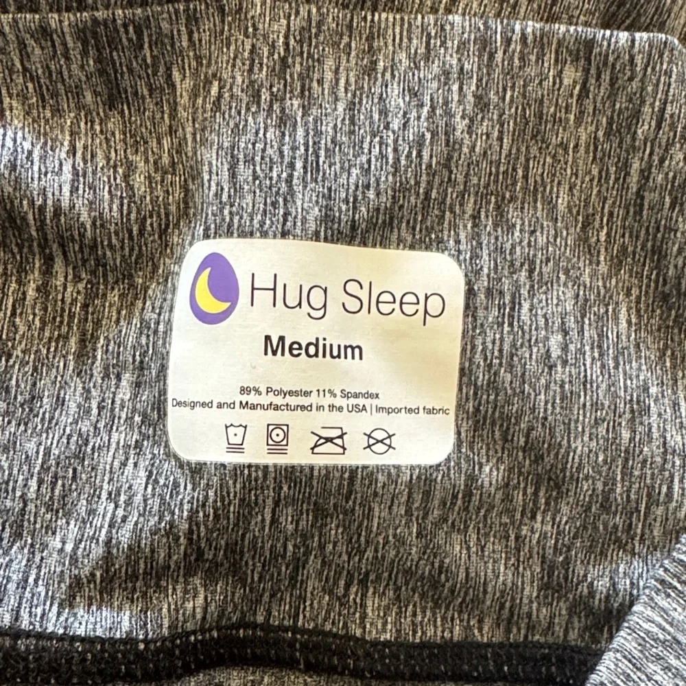 Soft Grey Stretch Jersey Bedding Wrap